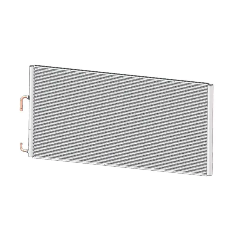 SC-1700 1324*638mm Microchannel Heat Exchanger Tube Automobile Air Conditioning Condenser Coil