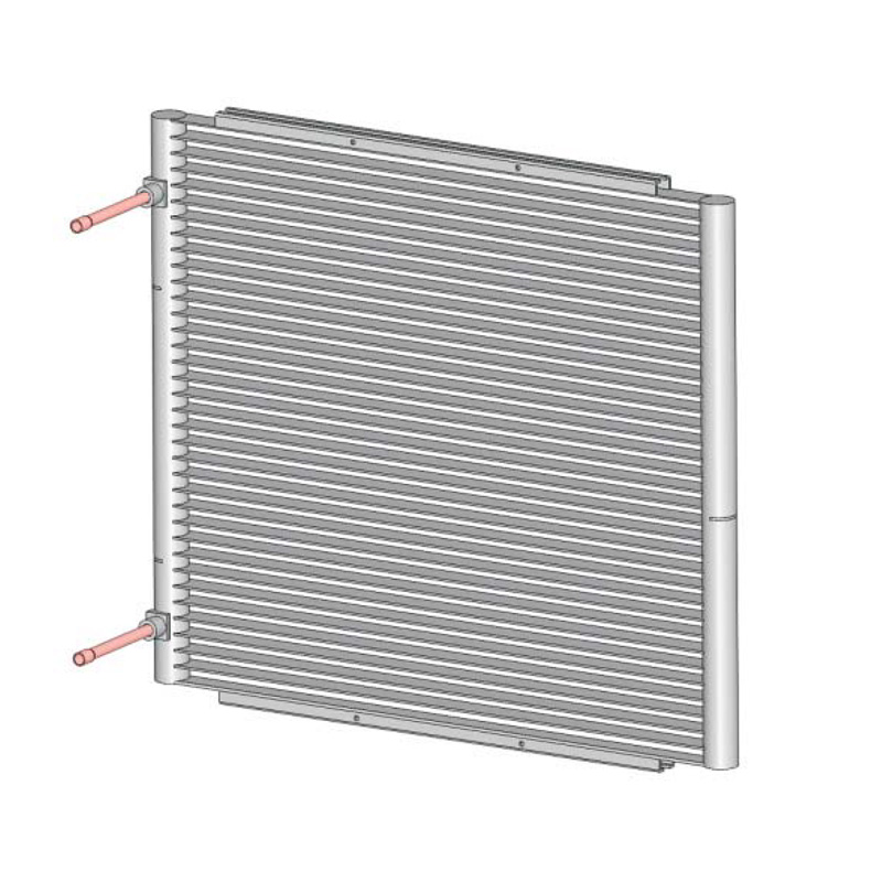 SC-1100 388*346.7mm Car Air Conditioner MCHE Condenser Coil Microchannel Heat Exchanger