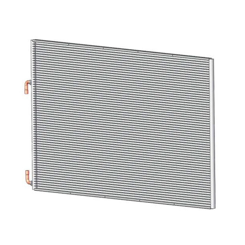 SC-1600 1280*618.5mm Micro Channel Heat Exchanger For Refrigerator Condenser Evaporator Coil