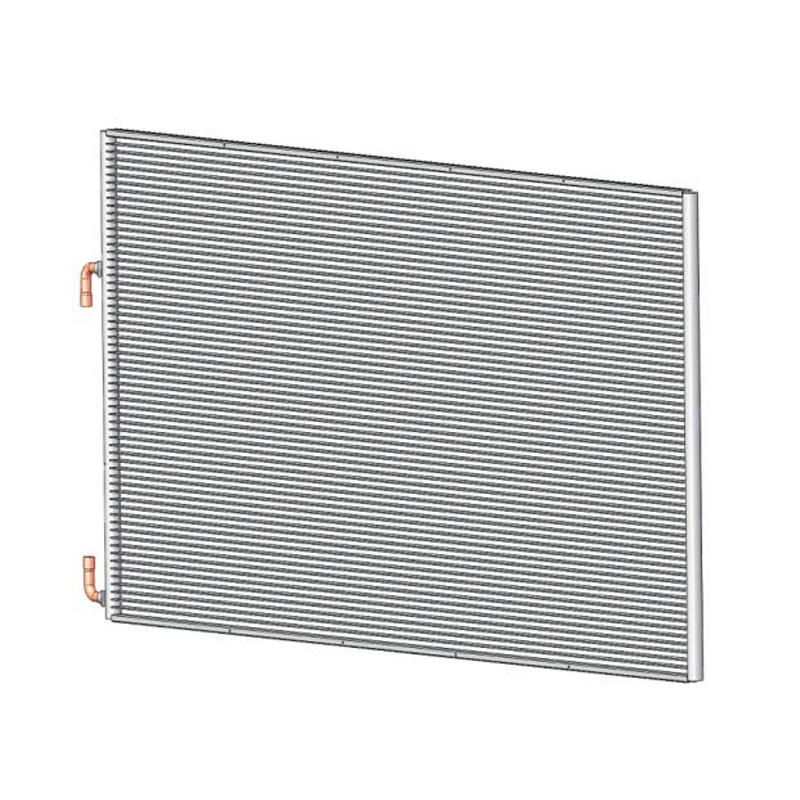 SC-1600 1280*618.5mm Micro Channel Heat Exchanger For Refrigerator Condenser Evaporator Coil