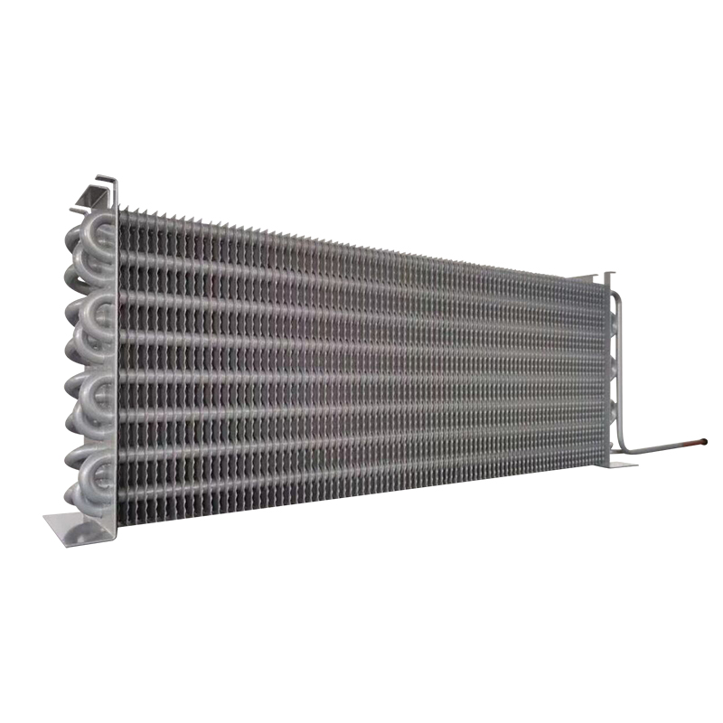 Aluminum Tube Finned Tube Microchannel Condenser Heat Exchanger MCHE